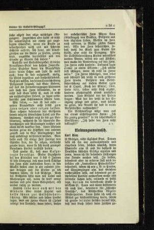 Meinungsaustausch : Karl May