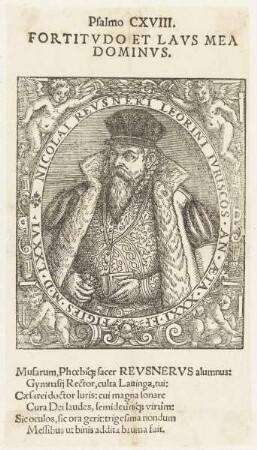 Bildnis des Nikolaus Reusner