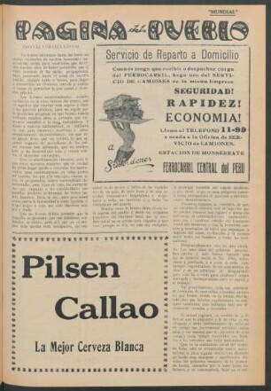 Página del pueblo : Tristes consecuencias