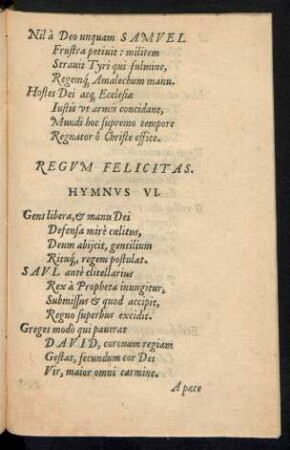 Hymnus VI.