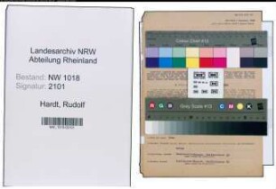 Entnazifizierung Rudolf Hardt , geb. 30.06.1876 (Fabrikant)