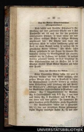 Ueber das Matschen der Rüben