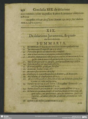 XIX. De delatione Juramenti, & quando fieri debeat