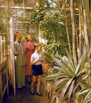 Famillie im Botanischen Garten Jena