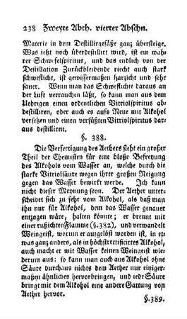 Betrachtungen über diese Körper (§ 388-394)