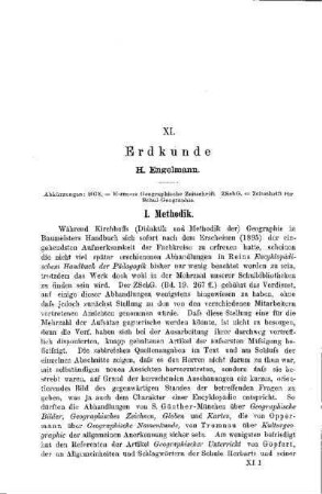Erdkunde