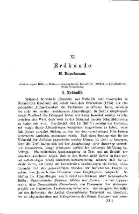 Erdkunde