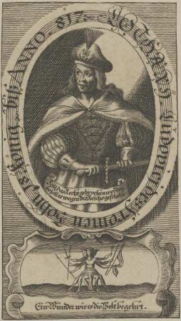 Bildnis von Lothary, Kaiser des Römisch-Deutschen Reiches