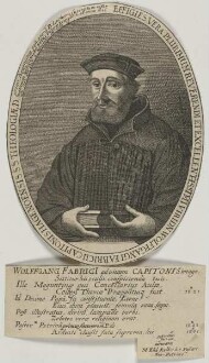 Bildnis des Wolfgangus Fabricius