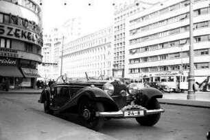 Bukarest: Großer Mercedes, 24-B; Boulevard Bratiann [?] (ganz)