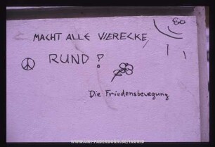 MACHT ALLE VIERECKE RUND! | Die Friedensbewegung | {PEACE}