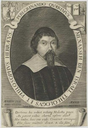 Bildnis des Menasseh Ben Israel