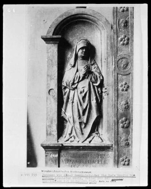 Altar des Eichstätter Bischofs Moritz von Hutten — Die Mutter Gottes