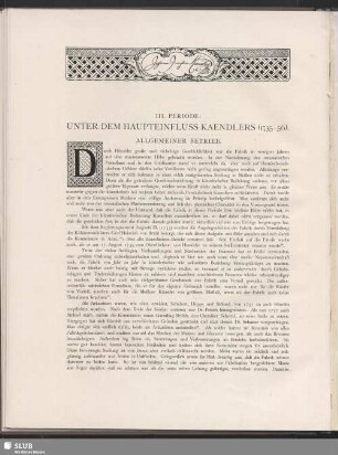 III. Unter Dem Haupteinfluss Kaendlers (1735-56)