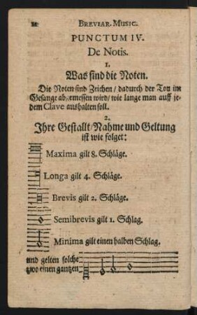 Punctum IV. De Notis.