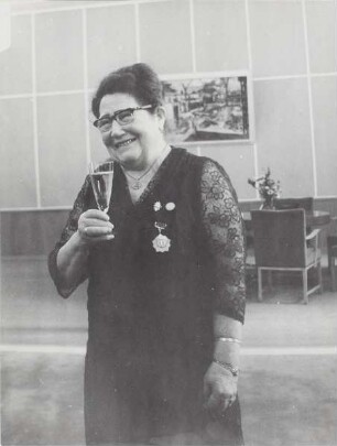 Wilhelmine Schirmer-Pröscher, Alterspräsidentin der Volkskammer