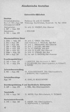 Akademische Anstalten