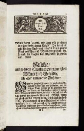 3-21, Leichenpredigt