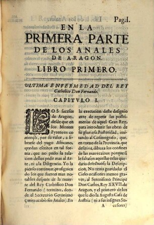 Los anales de Aragon