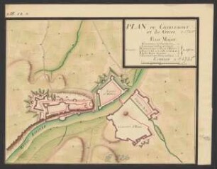 Plan de Charlemont et de Givet