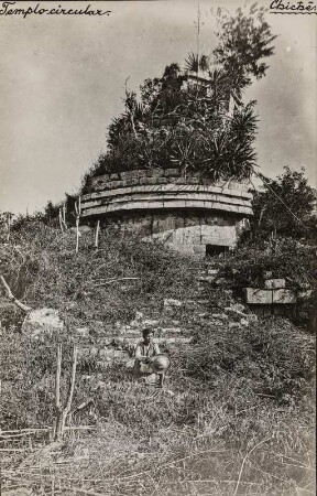 El Caracol, Chichén Itzá (Sammlung Richard Wegner 1869/1931)