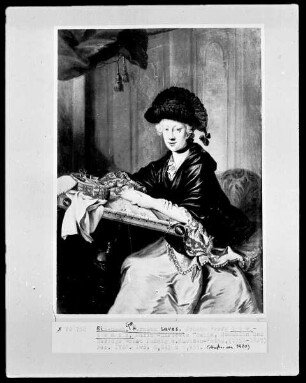 Herzogin Marie Charlotte Amalie, Gemahlin von Herzog Ernst Ludwig von Sachsen-Gotha