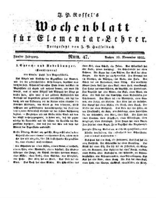 Sprech- und Redeübungen : Fortsetzung
