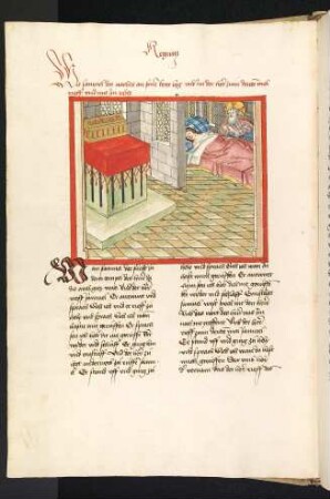Gott erscheint Samuel im Traum