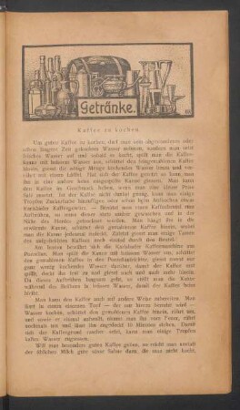 Getränke.