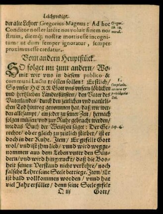 Vom andern Heuptstück.