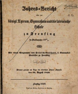 Ueber die Ortsnamen in Oberbayern