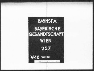 Korrespondenz des Barons von Neuhaus mit Preysing und Toerring