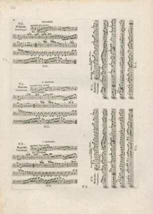 No. 4 Marche. Victorieuse. Serpent, 2. Basson, 1. Basson, 1. Petite Flute, 2. Petite Flute.
