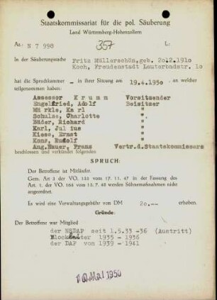 Müllerschön, Fritz