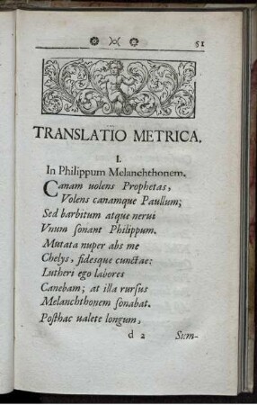 Translatio Metrica
