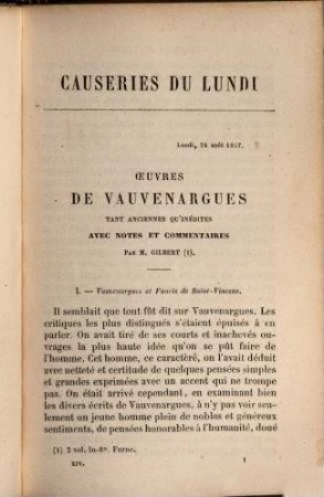 Causeries du lundi, 14