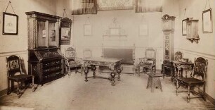 Ausstellung der Technischen Werkstatt für Eingelegte Arbeiten und Intarsien, Jul. Rud. Loose, Hamburg