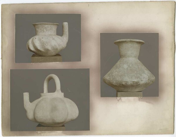 Clay vessels (Huaxteca)