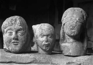 Die Figuren von den Wessobrunner Chorschranken — Kopf einer Synagoge