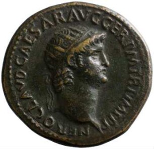 Münze, Dupondius, 65 - 66