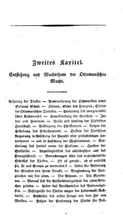 Entstehung und Wachsthum der Ottomanischen Macht.