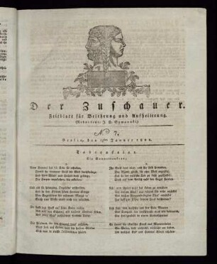 No. 7 - 15. Januar 1822