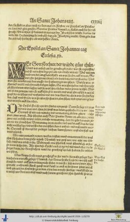 Sanct Johannes tag