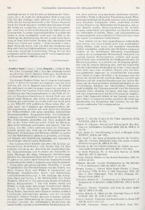 743-744 [Rezension] Von den Anfängen Israels bis zum Exil