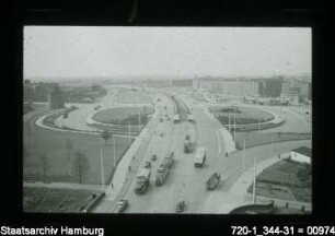 Veddel, Autobahn-Einmündung