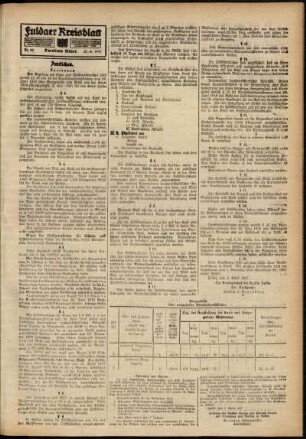Zweite Ausgabe vom Samstag, den 21. April 1917.