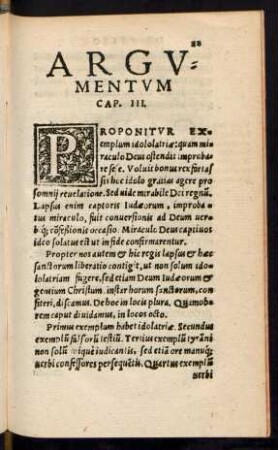 Argumentum Cap. III.
