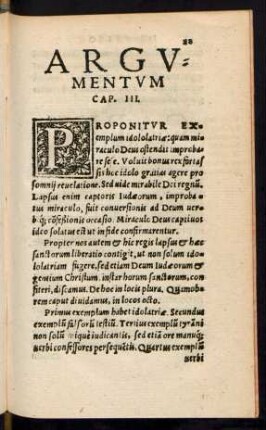 Argumentum Cap. III.