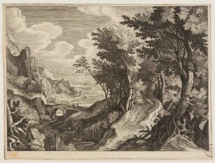 Landschaft mit Fluss