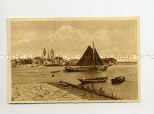 WHW-Postkarte: Rees am Niederrhein